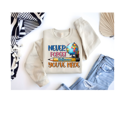 Nunca olvides la diferencia que has hecho