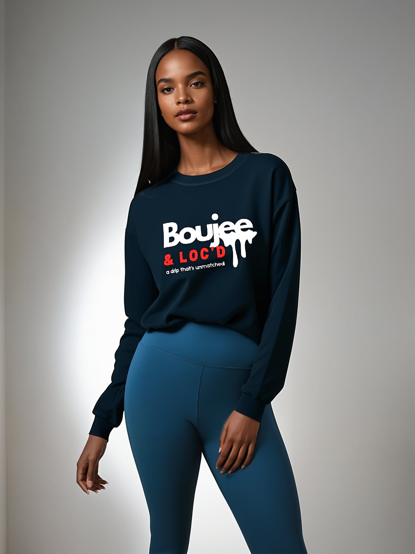 Cuello redondo Boujee & Loc'd