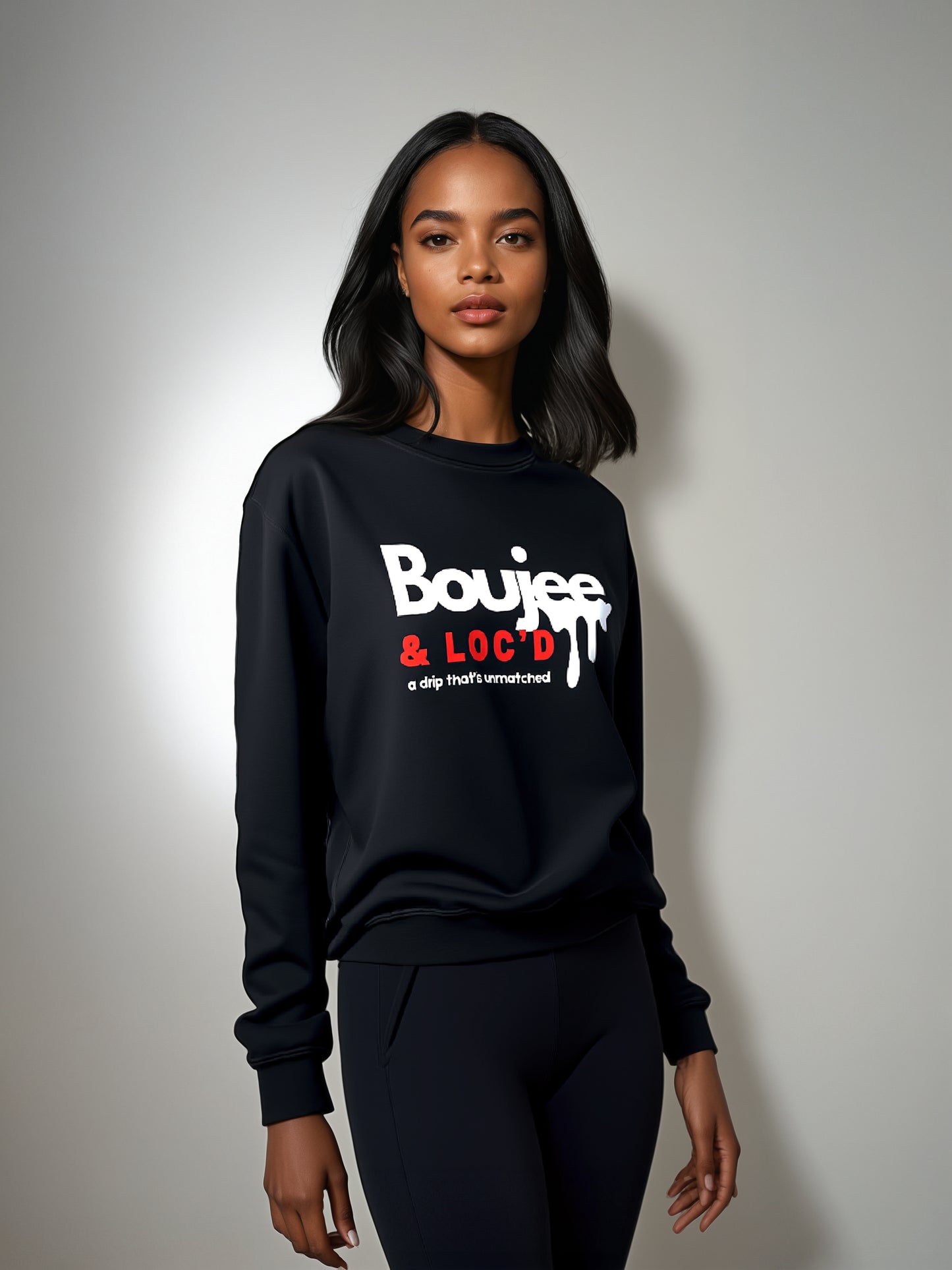 Cuello redondo Boujee & Loc'd