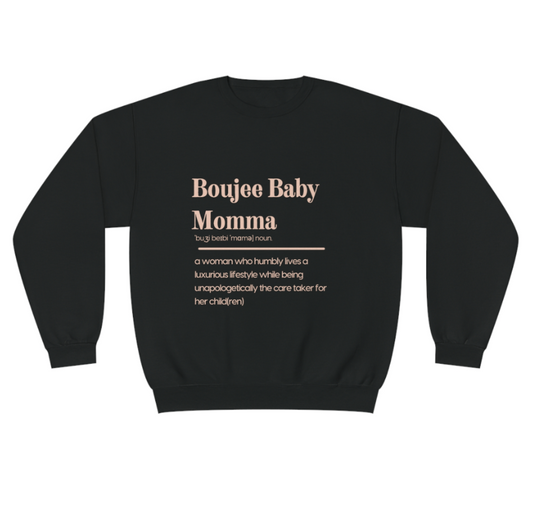 Definición de mamá bebé Boujee