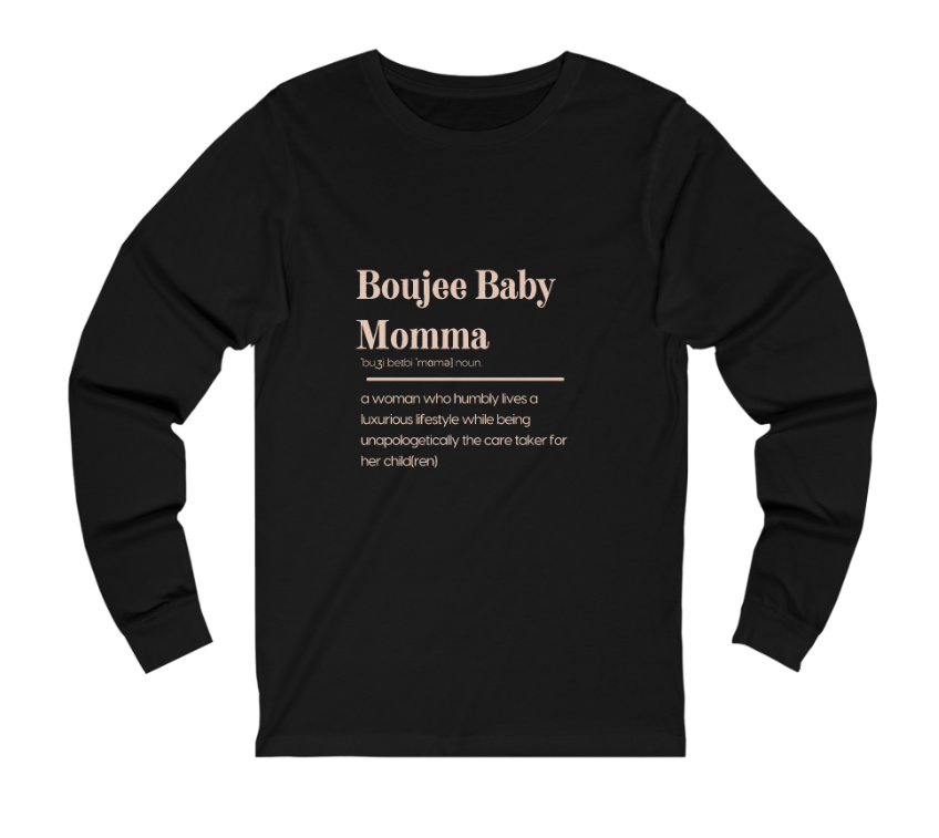 Camisa Boujee Baby Momma