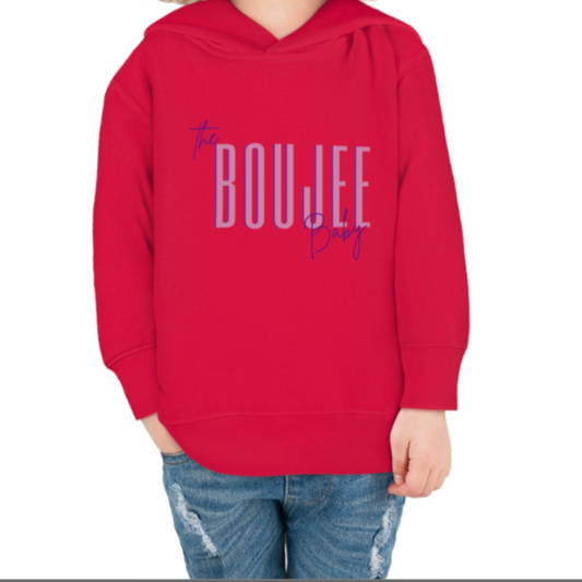 Sudadera con capucha para bebé Boujee (pedido anticipado)