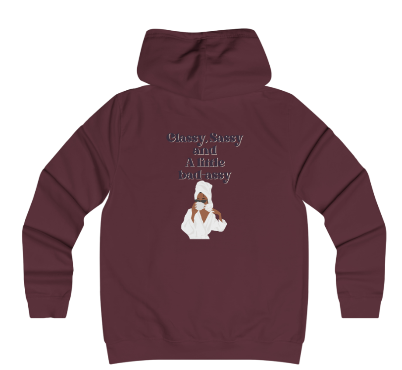 Sudadera con capucha BBM - Vibras rudas