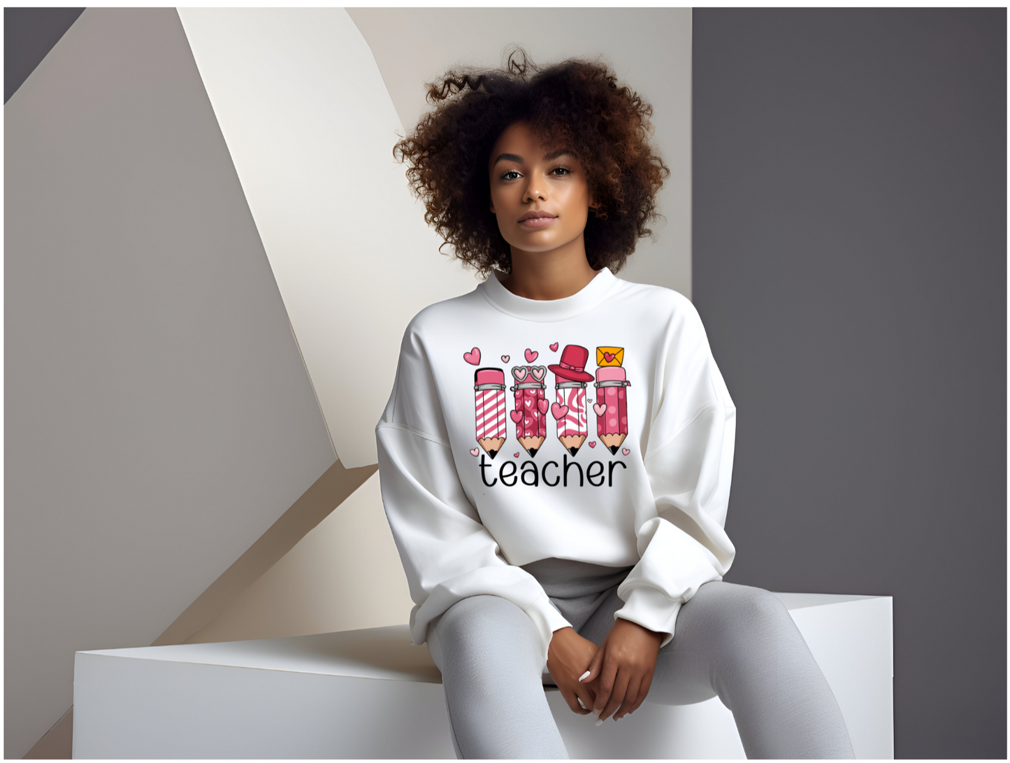 Sudaderas con cuello redondo de carrera - Love