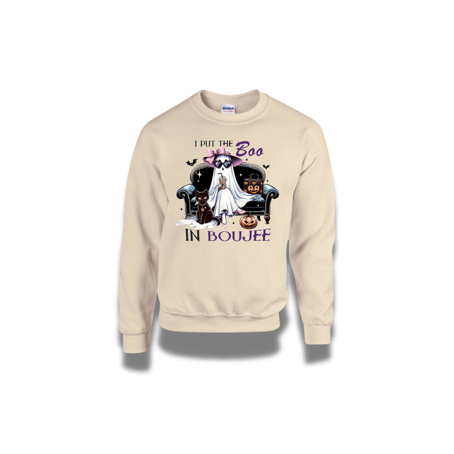 I put the Boo in Boujee- Crewneck