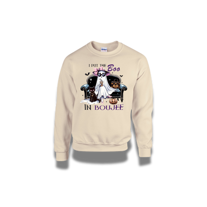 I put the Boo in Boujee- Crewneck