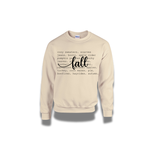 Fall- Crew Neck