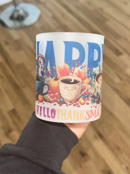 Happy Hallowthanksmas Mug