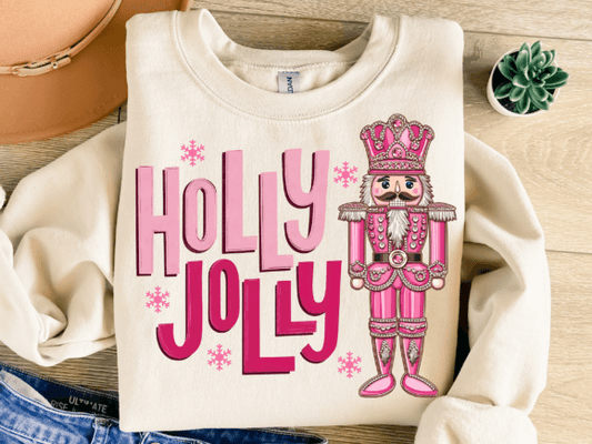 Holly Jolly Nutcracker Crewneck