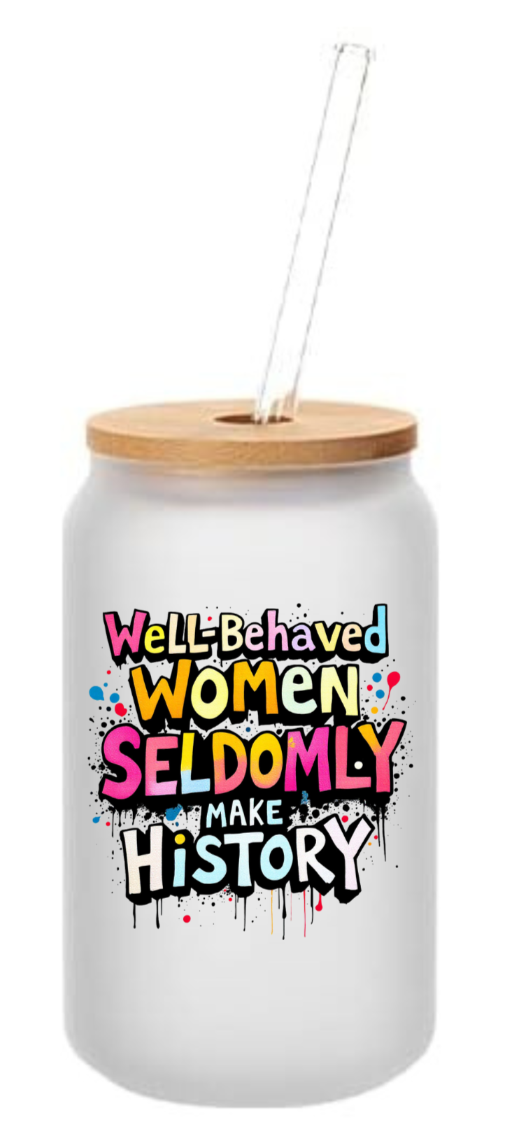 Women's History Month Frosted Tumbler